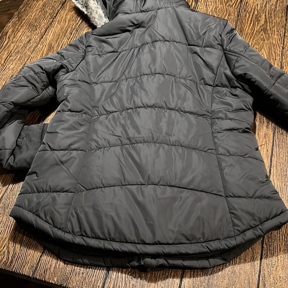 Free Country down alternative puffer jacket with faux fur lined hood size M - Picture 5 of 6